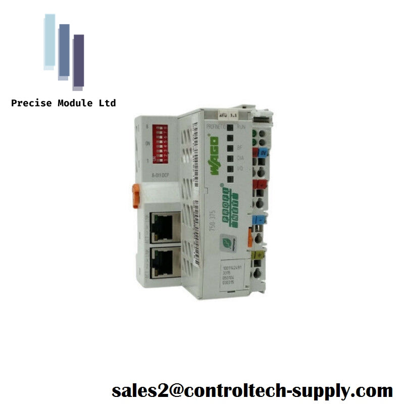 Wago Profinet Module WAGO 750-375 Fieldbus Coupler PROFINET IO Quick Response – Precise ...